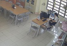 Let's watch the teacher dipping shoeplay in her office 8