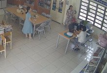 Let's watch the teacher dipping shoeplay in her office 31