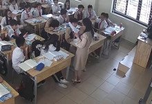 The new middle school teacher great dipping and shoeplay 9