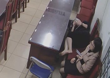 The teacher dangling and shoeplay after class in her office 49