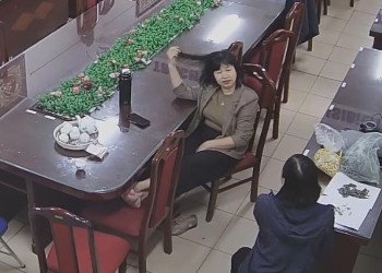 The teacher dangling and shoeplay after class in her office 50