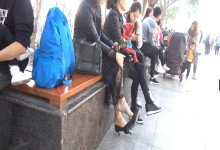 Middle-aged woman bare feet dangling shot Middle-aged woman bare feet dangling shot