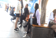 Pretty in black thick stockings and white highheels shoeplay and dangling