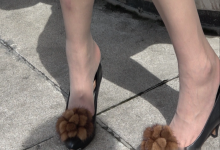 Her feet are too tired