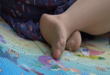 The middle-age lady's sexy sole 4