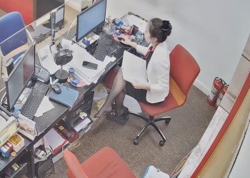 Let's taste her sexy black nylon sole