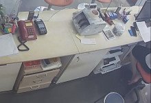 The jewelry store hostess in white dress great dipping shoeplay 11