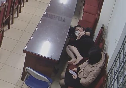 The teacher dangling and shoeplay after class in her office 49