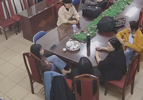 The teacher dangling and shoeplay after class in her office 59