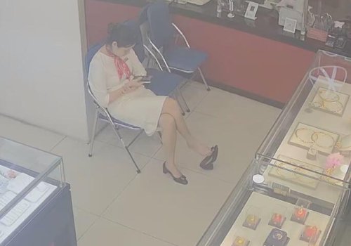 Why isn't she wearing stockings?