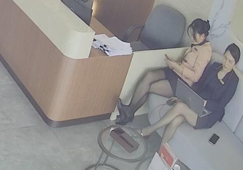 The jewelry store girls in black nylon dangling shoeplay daily show 36