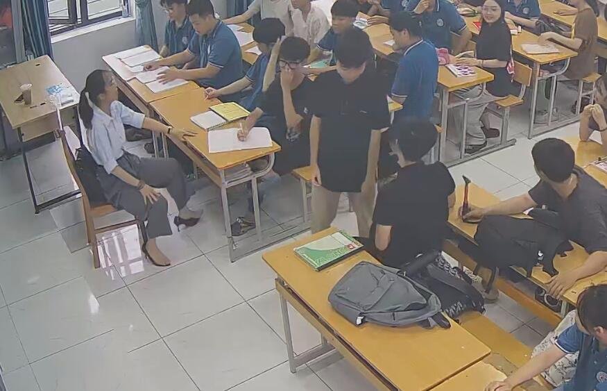 She is the shoeplay queen of teachers 31