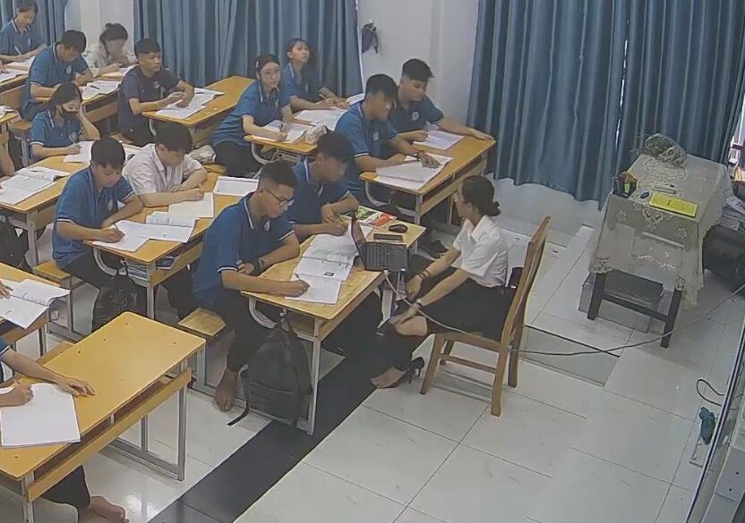 She is the shoeplay queen of teachers 44