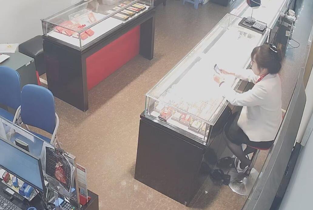 Her little feet kept shaking